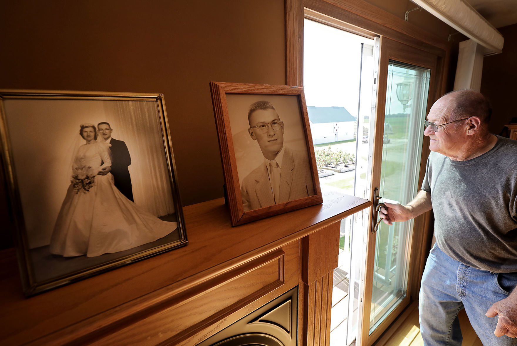 Rose gardener was married for 44 years